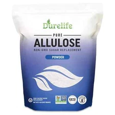 Durelife Allulose sweetener 5 lb 100% Pure No Erythritol powdered Sugar Subst...