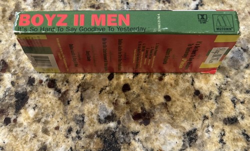 Boyz II Men Cassette Single It's So Hard To Say Goodbye To Yesterday - Picture 3 of 5