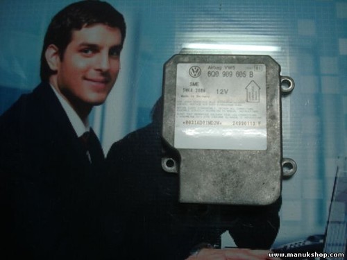 Airbagsensor Airbagsteuergerät VW Volkswagen 6Q0909605B 6QO909605B 5WK42869