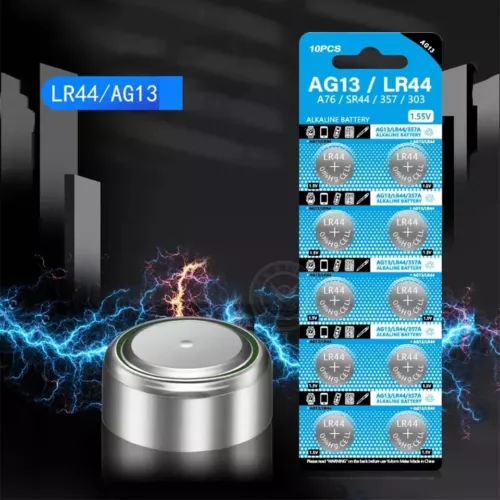 AG13 LR44 A76 357 357A LR1154 SR1154 SR44 1.5V Button Battery Coin Cell 10-50Pcs - Picture 8 of 12