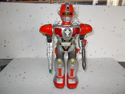 ROBOT VINTAGE ANNEE 1980 BRUITAGE ET PARLE. - Photo 1/2