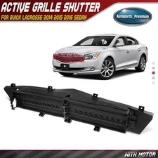 Front Bumper Grille Shutter with 4-Pin Motor for Buick LaCrosse 2014-2016 Sedan