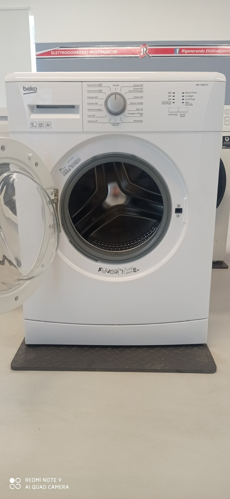 Lavatrice carica frontale Beko 5kg ricondizionato