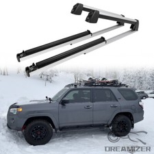 Ski Snowboard Car Top Roof Mounted Carrier Cross Bar w/ Lock For Toyota 4Runner