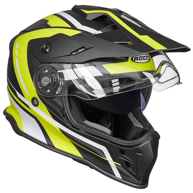 Rocc 782 Enduro off Road Helmet with Visor Motorcycle Helmet with Sun