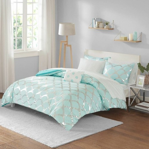 Luxury Aqua Blue \u0026 Metallic Silver 