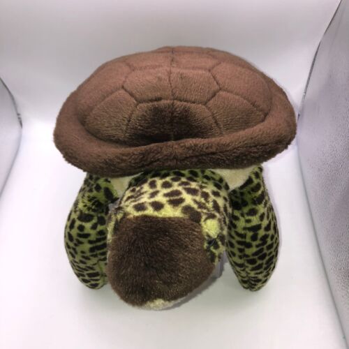 Peluche Wild Republic Sea Turtle 15 pulgadas 2010 K & M International verde marrón - Imagen 2 de 9