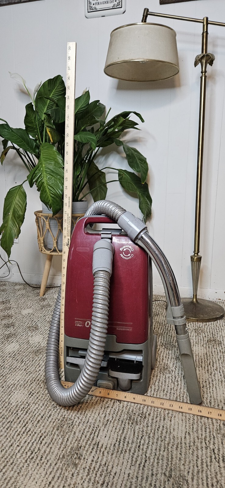 RARE Kenmore Progressive Model 116 Canister Vacuum RED Powermate Works eBay
