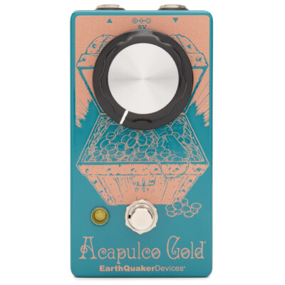 EarthQuaker Devices Acapulco Gold Water Blue Power Amp Distortion Pedal