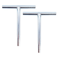 2x Budget Lock Square Key T Tee Bar Lock Taper Key 7mm to 8.5mm HORSE BOX Key