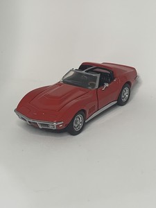 Franklin Mint 1 43 Diecast Car 1968 Red Corvette Stingray T Top W Box Nice Ebay