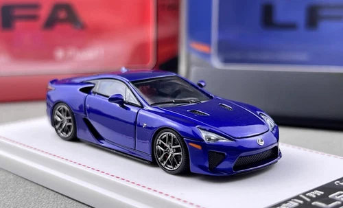 FH 1:64 Blue LFA Coupe Racing Sports Model Diecast Metal Car - Picture 4 of 11