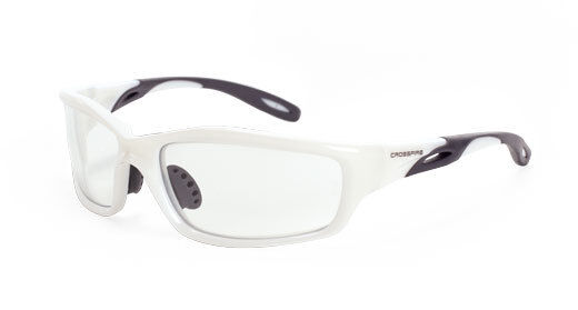 Crossfire Infinity clear lens and #2244 pearl white Denver Mall frame Super special price