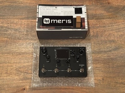 Meris Enzo X 10th Anniversary Limited Edition Matte Black Synth Pedal   New