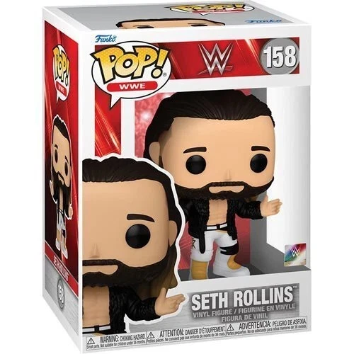 Funko POP! WWE: Seth Rollins with coat #158 with protector