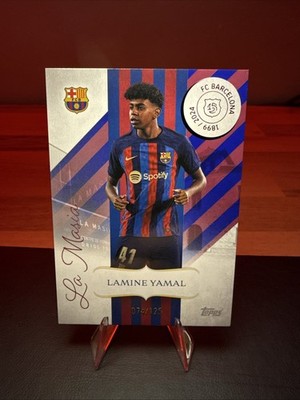 Yamal - /125 - La Masia Insert -  TOPPS FC Barcelona 125 Years 25 LM-3 Lamine 