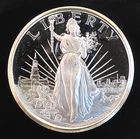 Liberty United States Eagle Bell 200th Ann Bullion-0.999 Silver 20 Gram Art Coin