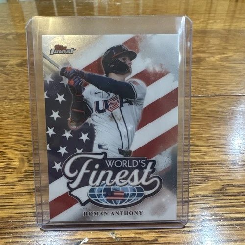 2026 Topps Finest Roman Anthony Base (RAW)