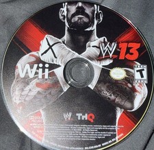 WWE 13 Nintendo Wii Video Game Disc Only Loose Rated T For Teen Used Pre Owned W