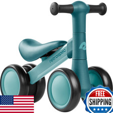 Retrospec Cricket 4-Wheel Baby Walker Balance Bike - Ages 12-24 Months