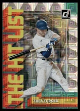 2022 Donruss The Hit List Vector #1 Trea Turner - BB