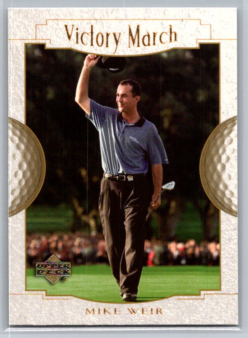 💎2001 Upper Deck Golf #166 Mike Weir 💎