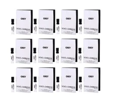 Dolce The One Grey Intense Dolce & Gabbana 12 x 0.5 EDT vials EDT Mens Cologne