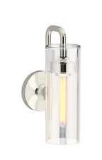 Kohler Purist 1 Light Sconce Polished Nickel Bathroom Vanity Light
