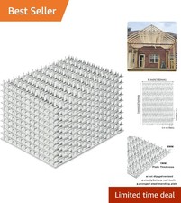 Secure Connection Galvanized Truss Plates 10 Pcs, 6x8 Heavy-Duty Brackets