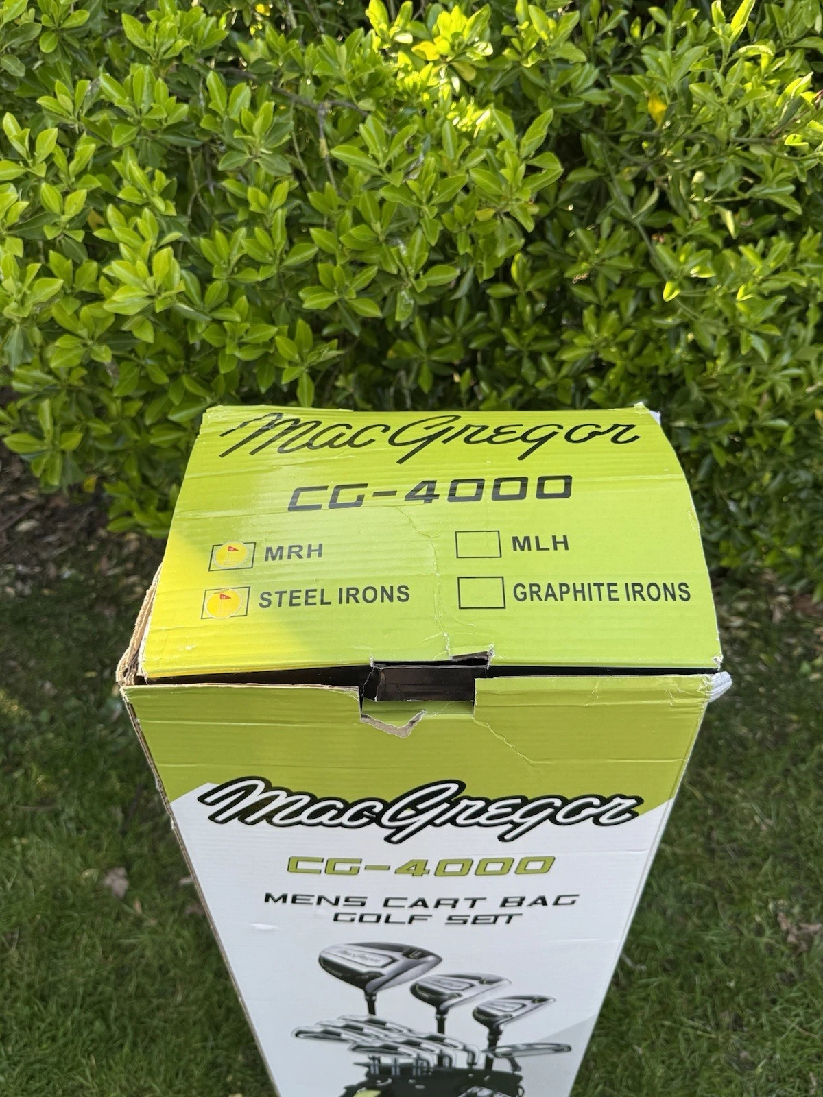 Macgregor CG-4000 Full Set Golf Clubs Woods Irons Putter With Cart Bag - New 3