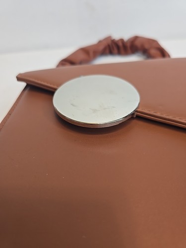 Handbag Purse New Brown Fashion 2 Handles Coin Pouch City College Cruise Club - Picture 12 of 16