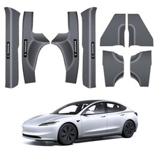 Tesla Model 3 Highland Door Sill Protector Guards Door Entry Guard 8PCS Anti-...