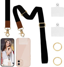 Phone Lanyard Crossbody Wrist Strap, Universal Adjustable Neck Straps Phone Lany