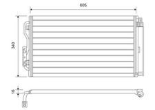 Radiateur BMW 725