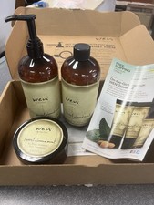 WEN Sweet Almond Mint Hair Care Set Cleansing Conditioner Re-Moist Intensive