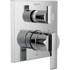 DELTA Ara FAUCET T24867-SS Stainless Angular Modern Monitor 14 Series Shower