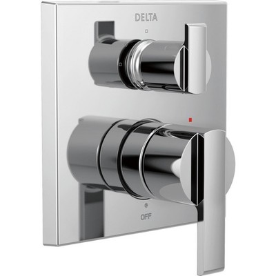 DELTA Ara FAUCET T24867-SS Stainless Angular Modern Monitor 14 Series Shower