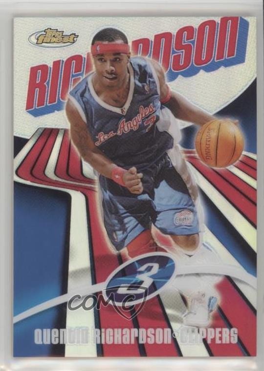 2003-04 Topps Finest Refractor /250 Quentin Richardson #78