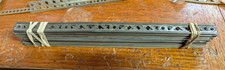 30 PC GREY "C" 10 INCH CADMIUM GIRDERS 4 A.C. GILBERT ERECTOR SET 50'S