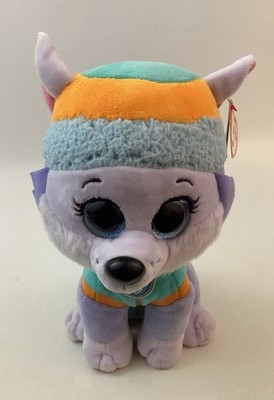 Ty Paw Patrol Everest Dog Plush 10  Stuffed Animal Toy 2018 Tags