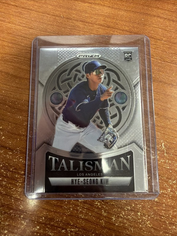 2025 Panini Prizm ⚾️ TALISMAN Hye-Seong Kim ROOKIE #19 - Los Angeles Dodgers