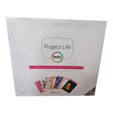 Project Life Becky Higgins Playful Edition 616 Scrabooking Vault Journal Cards
