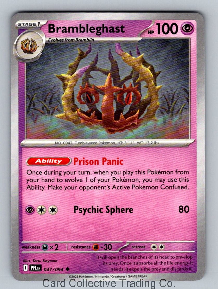 Brambleghast Uncommon ME02: Phantasmal Flames 047/094 NM