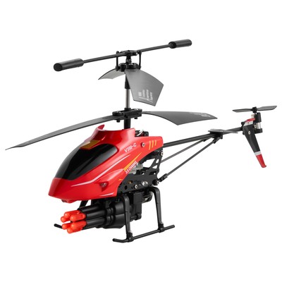 RC Helicopter 3.5 Channel Remote Control Aircraft Toy Shooting Mode Kids Present