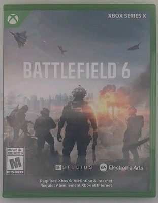 Battlefield 6 - Xbox Series X - Open Box / Unused - Like New!