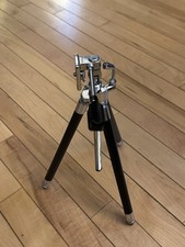 Vintage Telesar Telescoping Deluxe Tripod W Panhead Leather Case Original Box