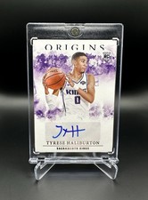 2020-21 Panini Origins Tyrese Haliburton RC Auto #RA-HAL