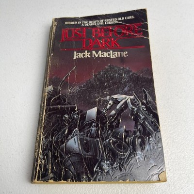 Just Before Dark by Jack MacLane 1990 1st Print Zebra Horror Paperback