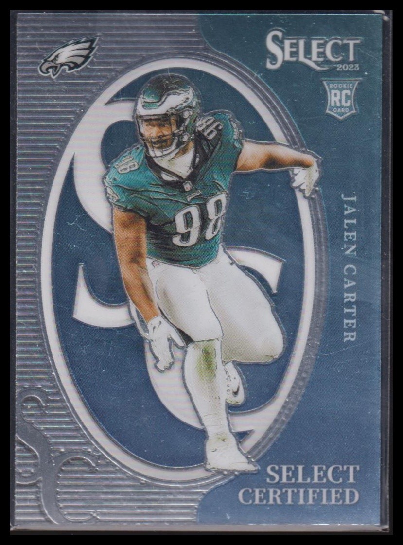 2023 Panini Select #CRO-JCA Jalen Carter Select Certified Rookies