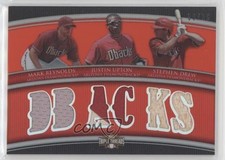 2010 Topps Triple Threads Relic Combos /36 Mark Reynolds Justin Upton 0i87